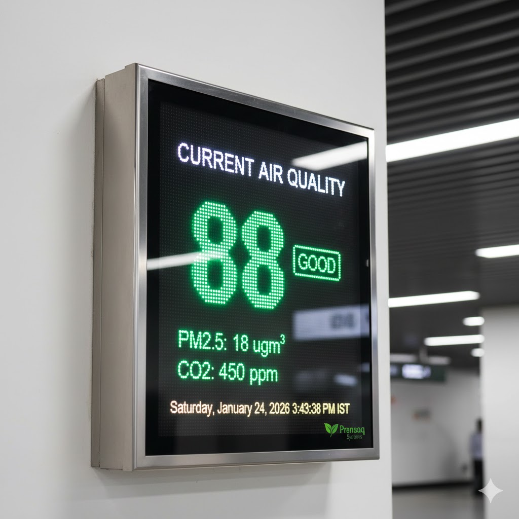 AQI LED Display Board